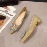 Rhinestone low heel shoes for women - Image 6