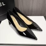 Pointed toe thick heel shoes for women - Image 7
