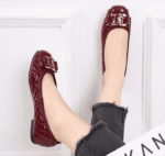 New shallow buckle flat heel women's shoes - Image 2