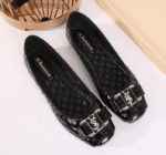 New shallow buckle flat heel women's shoes - Image 6