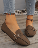 Flat toe casual shoes for women
