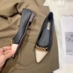 Soft Leather Retro Flat Shoes - Image 2