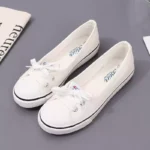 shallow mouth spring canvas shoes women - Image 7