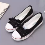 shallow mouth spring canvas shoes women - Image 2