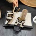 Chunky High-Heeled Sandals For Women - Image 2