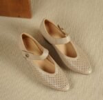 Branded Vintage Leather Hollowed For Women - Image 4