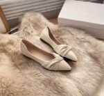 New Arrival Chanel-Style Pointed Toe Flat Shoes