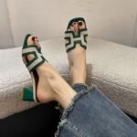 Chunky High-Heeled Sandals For Women - Image 6