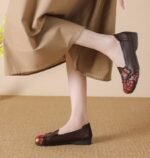 Soft-Soled Women's Shoes Autumn Slip-on Top Layer - Image 7