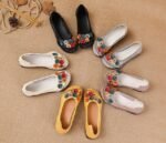 New Style Soft-Soled Low-Heel Women's Shoes Ethnic Style - Image 2