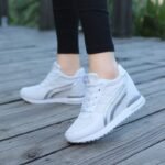 Women's Sneakers With Hidden Heel Lift - Image 9