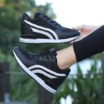Women's Sneakers With Hidden Heel Lift - Image 3