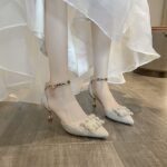 Square buckle one-strap high heels for women - Image 9