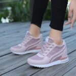 Women's Sneakers With Hidden Heel Lift - Image 4
