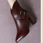 Women's High-Heeled Ankle Boots - Image 4