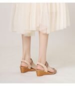 Ethnic Style Rhinestone Strap Wedge Heel Sandals - Image 8