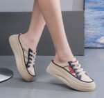 Versatile Platform Closed-Toe Mules For Women’s - Image 3