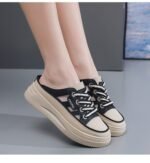 Versatile Platform Closed-Toe Mules For Women's - Image 2