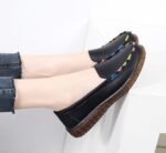Slip-On Non-Slip Casual Genuine Leather Loafers - Image 6