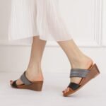 Women's Single-Strap Wedge Sandals - Image 8