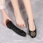 Toe Patent Leather Single Shoes Women's - Image 5