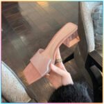 Fairy style transparent Woman shoes