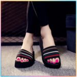 Wedge Heel Thick-Soled Sandals - Image 3