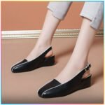 Box Heel Closed Toe Sandals 2026 - Image 2