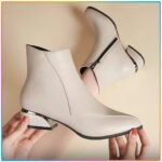 Women’s Plus-Size Fashionable Ankle Boots - Image 2
