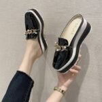 Thick Sole Wedge Heel Toe Slippers Women - Image 5