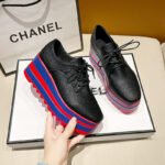 New Korean Style Lace-up Patent Leather