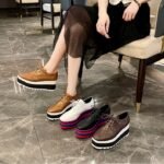 New Korean Style Lace-up Patent Leather - Image 5