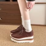 Women's Shoes with Round Toes and High Heels - Image 8