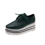 Women's Shoes with Round Toes and High Heels - Image 5