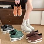 Women's Shoes with Round Toes and High Heels - Image 6