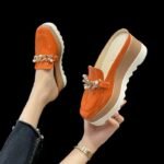 Thick Sole Wedge Heel Toe Slippers Women - Image 2