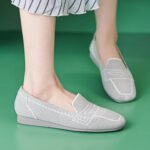 Flyknit Slip-on Single Shoes For Women - Image 9