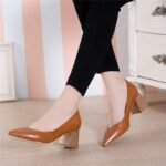 hallow Chic Heel All-match Women's Shoes