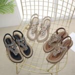 Flat-bottom Clip Rhinestone Comfortable Seaside - Image 4