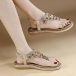 Flat-bottom Clip Rhinestone Comfortable Seaside - Image 2
