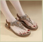 Flat-bottom Clip Rhinestone Comfortable Seaside - Image 6