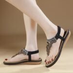 Flat-bottom Clip Rhinestone Comfortable Seaside - Image 3