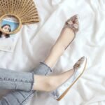 New Rhinestone Flat Work Shoes for Women - Image 10