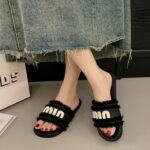 Flat Outer Wear Beach Open Toe Sandals - Image 3