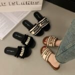 Flat Outer Wear Beach Open Toe Sandals - Image 9