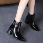 High-Heeled Short Boots for Women - Image 2