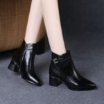 High-Heeled Short Boots for Women - Image 6