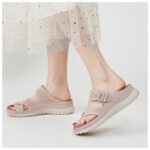 Casual Sandals Velcro Hollow Platform Women's Sandals - Image 9