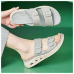 Breathable Hollow-Out Platform Slippers for Women
