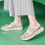 Breathable Hollow-Out Platform Slippers for Women - Image 7